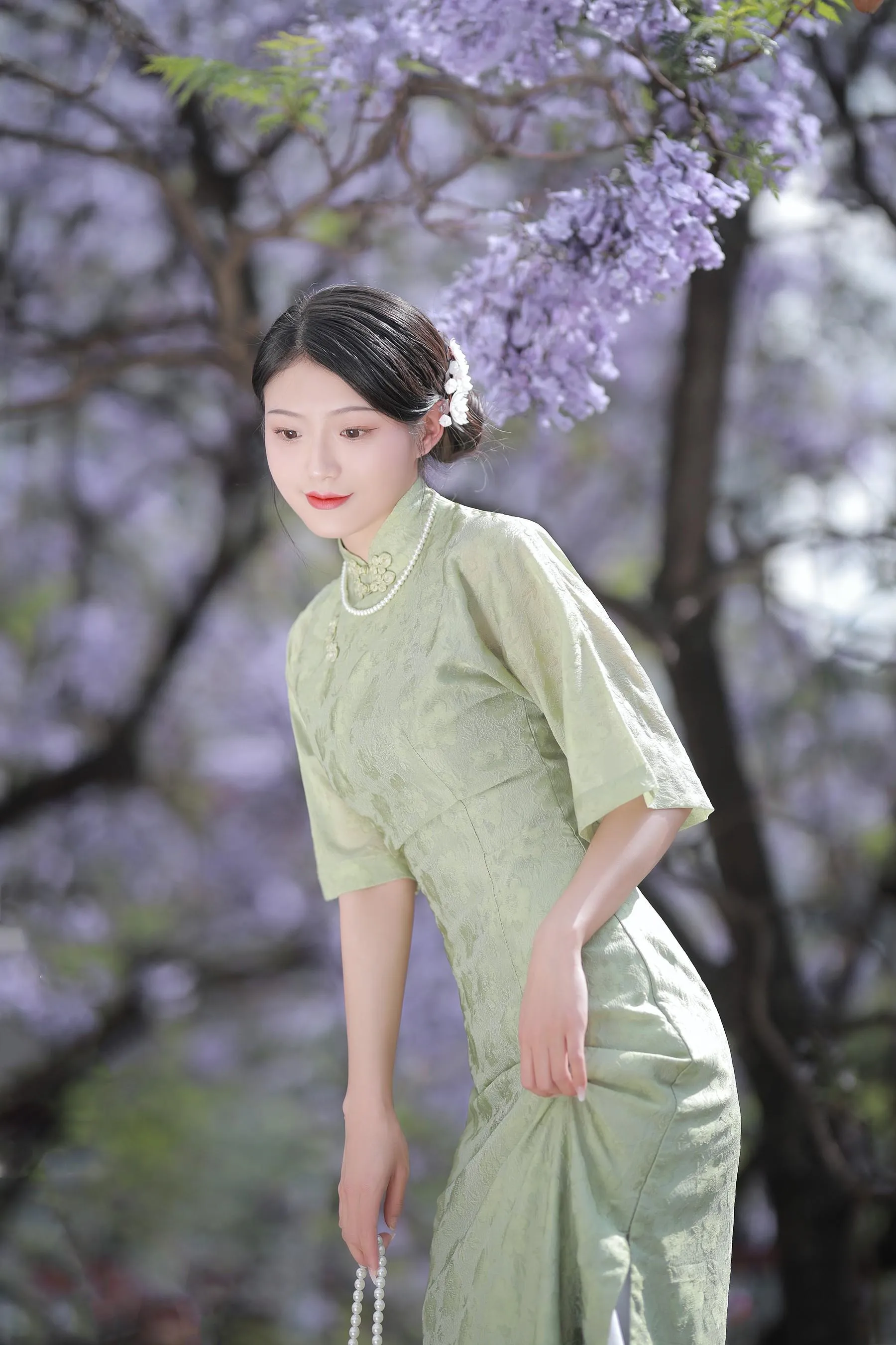 [艺图语] 2022.06.20 蓝花楹 nya酱的铃铛铛 [24P]插图8